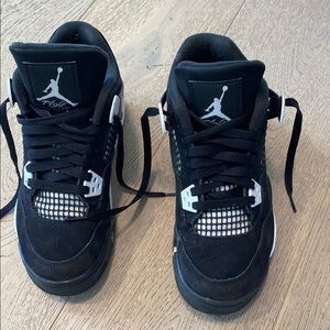 Jordan Kids Sneakers Black and White